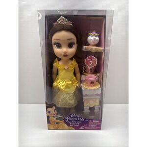 Disney Princess Belle & Mrs Potts 14" Tea & Treat Time Doll NEW JAKKS